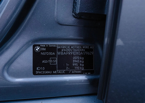 BMW Seria 3 cena 39900 przebieg: 181000, rok produkcji 2009 z Lewin Brzeski małe 529